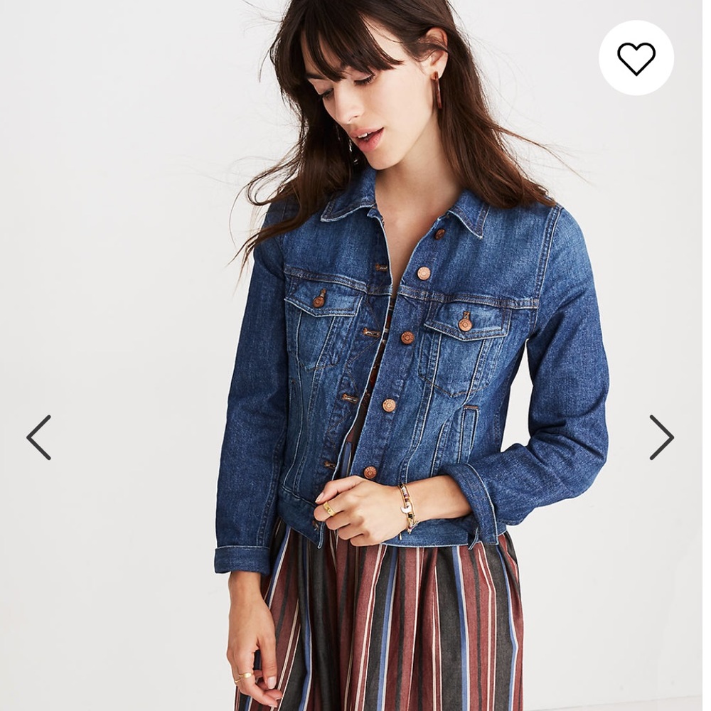 Madewell Shrunken Stretch Jean Jacket